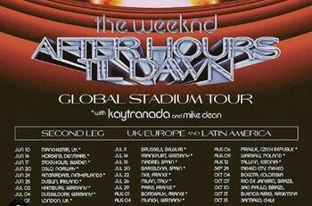 The Weeknd anuncia gira por Latinoamérica: México, Argentina, Colombia, Brasil y Chile