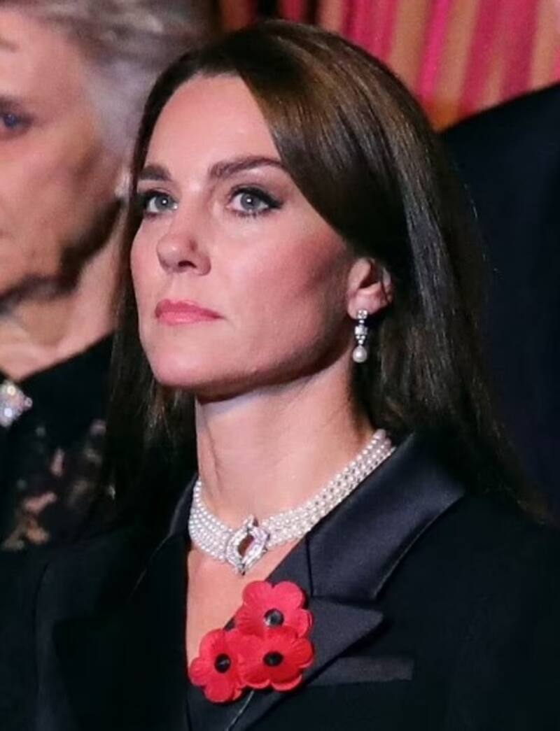 Princesa Kate Middleton homenajea a la reina Isabel II y a Lady Di luciendo preciadas joyas La princesa de Gales en el Albert Royal hall - Créditos: Instagram