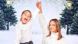 Adamari y Alaïa reciben elogios tras publicar su sesión de fotos navideña