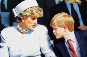 Filtran la última foto de Lady Di con su hijo, el príncipe William antes de su triste muerte