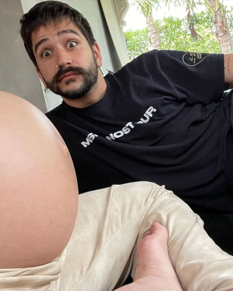 Una nueva imagen de Índigo dejó al descubierto su rostro de perfil - Créditos: Instagram