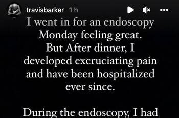 Travis Barker confirma que su vida estuvo en peligro y explica lo que sucedió