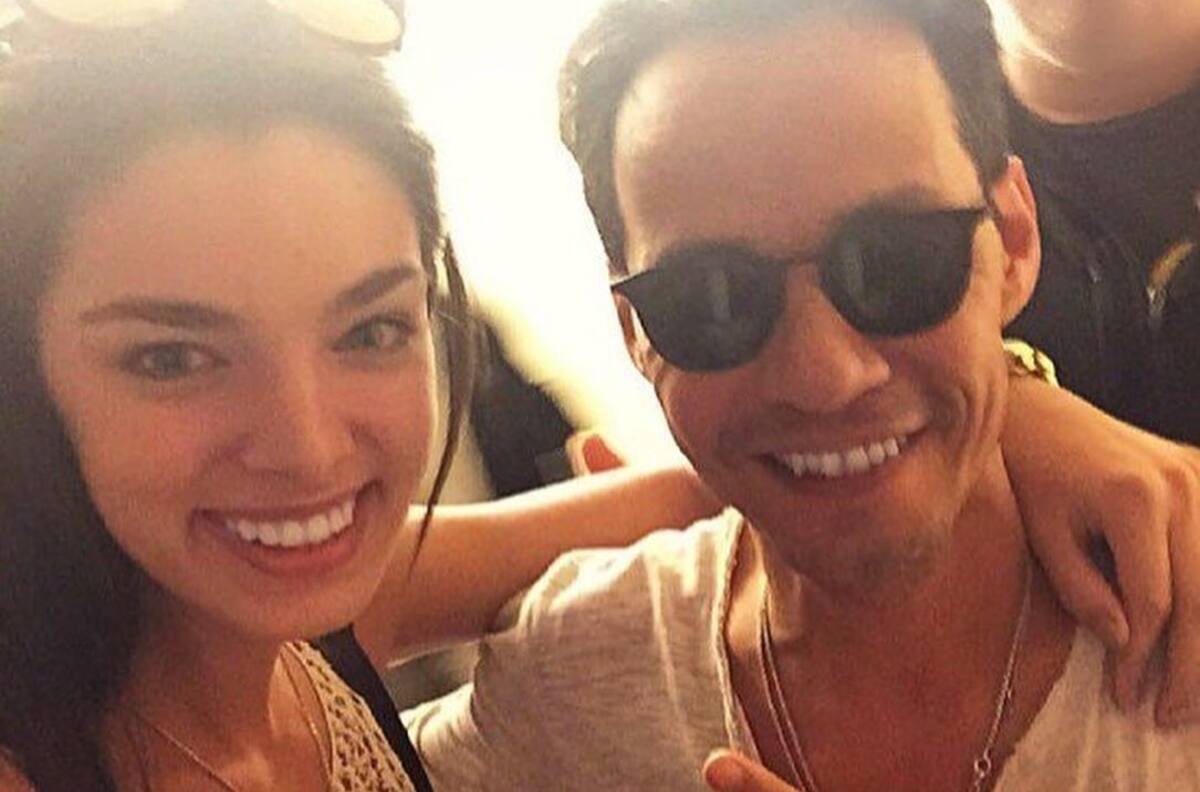 Desde que era adolescente, Nadia Ferreira ya era fan de Marc Anthony