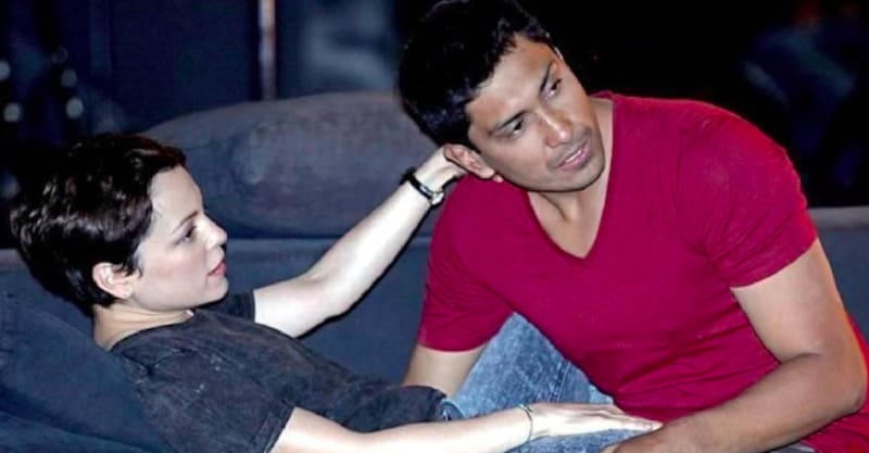 Natalia y Tenoch en "Nunca es suficiente" - Créditos: YouTube