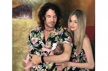 Mario Cimarro muestra por primera vez el rostro de su primera hija