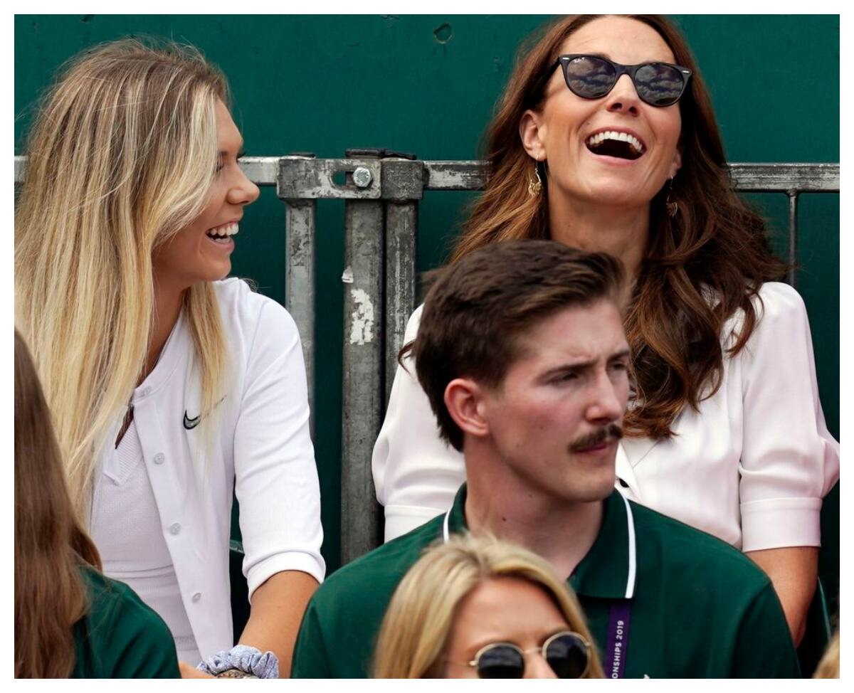 La tenista Katie Boulter calificó a Kate Middleton como una persona muy divertida.