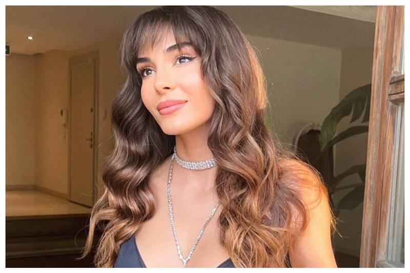 Ebru Sahin fue una de las estrellas de series turcas que celebró la realización en Estambul de la final de la Champions League.