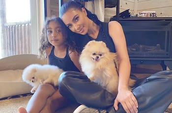 Kim Kardashian recibe críticas luego de que North revelara dónde guarda a sus perros