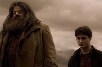La triste despedida de Daniel Radcliffe a Robbie Coltrane, 'Hagrid' en 'Harry Potter'