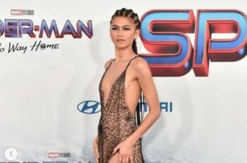 El impresionante look de Zendaya como una auténtica chica arácnida en la premier de 'Spider-Man'