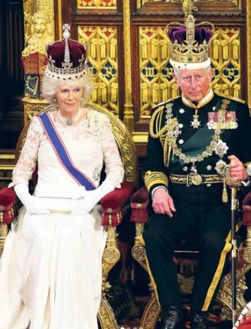 El rey y la reina consorte usarán coronas que no son las habituales. - Créditos: Instagram