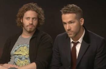 Ryan Reynolds ya no es el actor simpático desde que triunfó con Deadpool, dice compañero de set