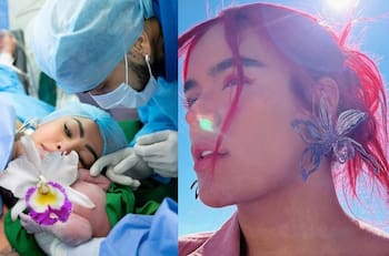 Cattleya: La hija de Anuel AA y Yailin La Más Viral lleva el nombre de la flor favorita de Karol G