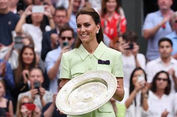 Lo que transmite Kate Middleton en Wimbledon más allá de un vestido de 500 dólares