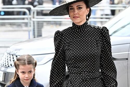 Kate Middleton y su obsesión por los vestidos a lunares