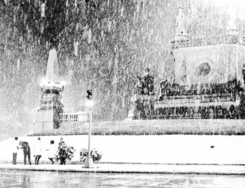 Así fue el día que nevó en la Ciudad de México - Créditos: MXcity