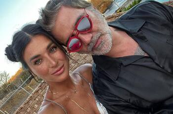 Alejandro Fernández y su novia Karla Laveaga pasan increíbles días juntos