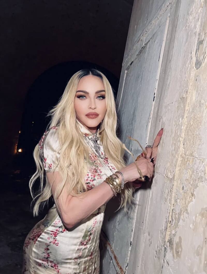 Madonna dio inicio al festejo de su cumpleaños de una polémica manera. - Créditos: Instagram