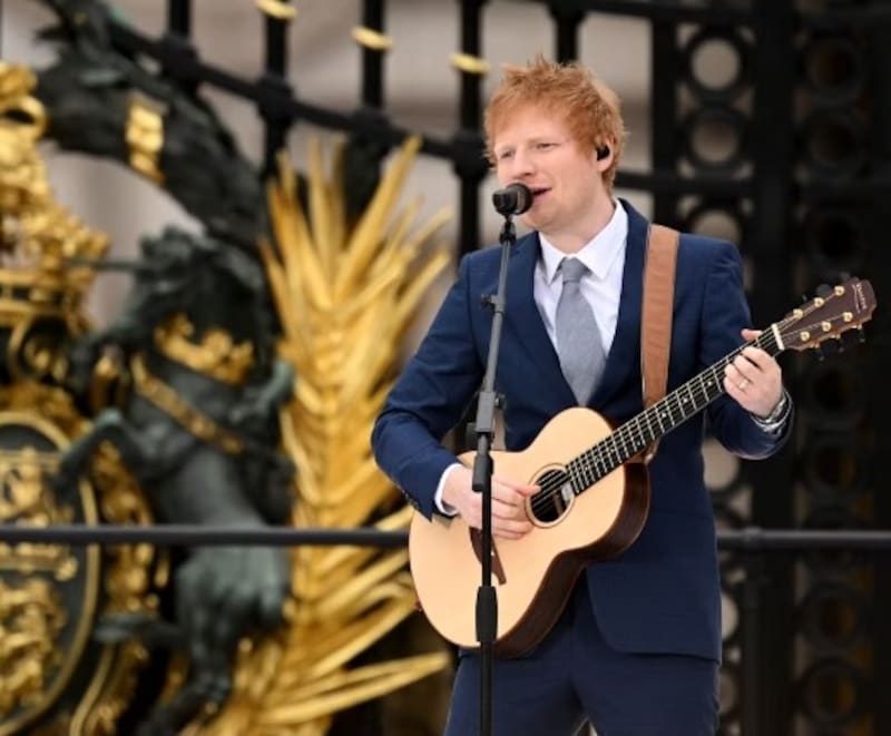 Ed Sheeran fue estelar en el Jubileo de Platino de la Reina. - Créditos: Instagram