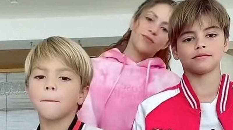 Milan y Sasha debutan como cantantes en el nuevo tema musical de Shakira - Créditos: Instagram