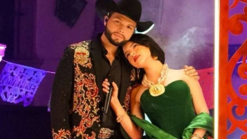 Ángela Aguilar y su hermano Leonardo se pelean durante una transmisión en vivo - Créditos: Instagram