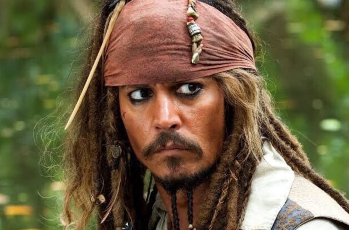 Johnny Depp nunca vio Piratas del Caribe