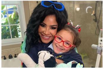 Para sorprenderse: aún no cumple 7 años y la hija de Venenosa Sandoval sigue los pasos de su madre