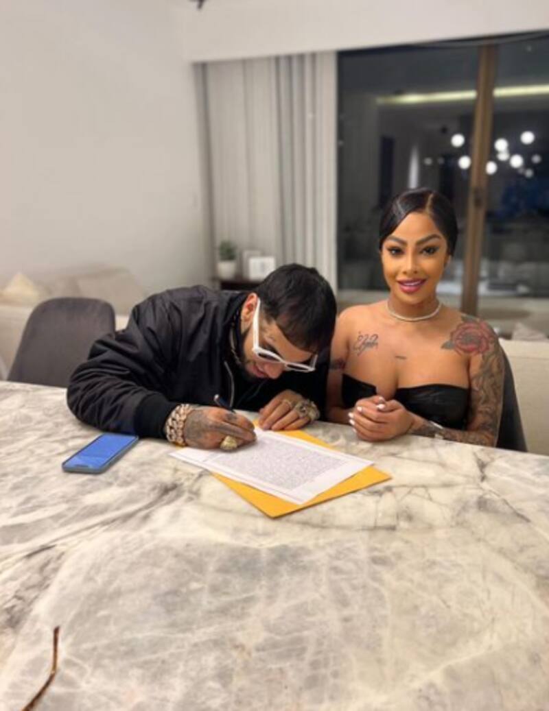 Yailin dedica romántico mensaje a Anuel AA y presume su amor por él - Créditos: Instagram