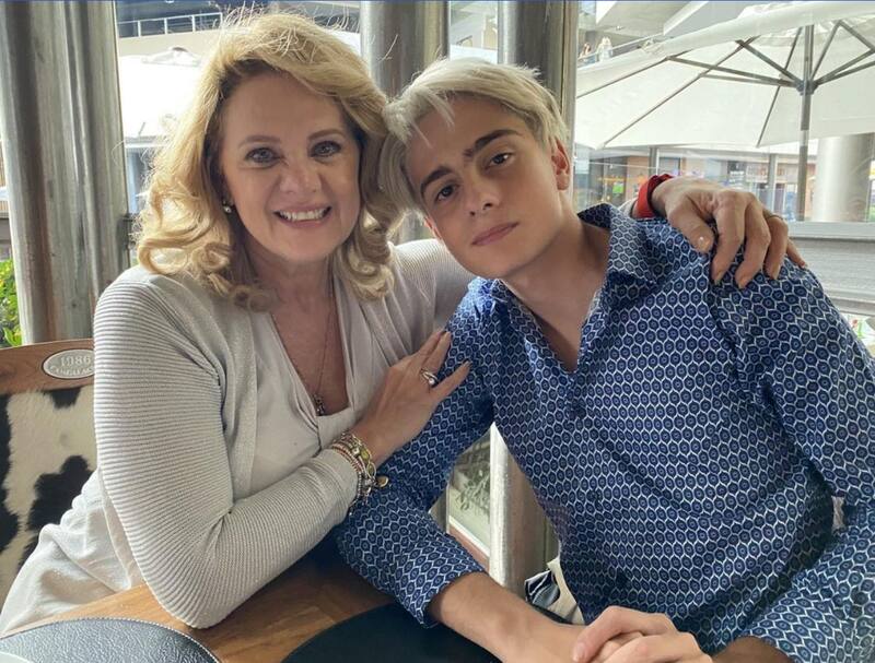Erika Buenfil se sincera sobre cómo es la relación de su hijo con Ernesto Zedillo Jr. - Créditos: Instagram