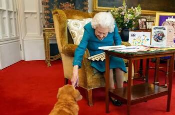 La reina Isabel II estuvo acompañada de sus corgis en su lecho de muerte