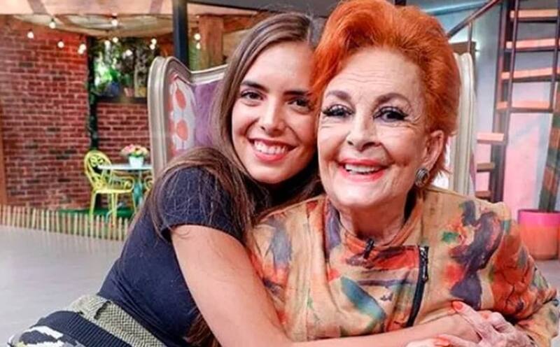 Talina Fernández y su nieta María Levy crearon un podcast - Créditos: Twitter