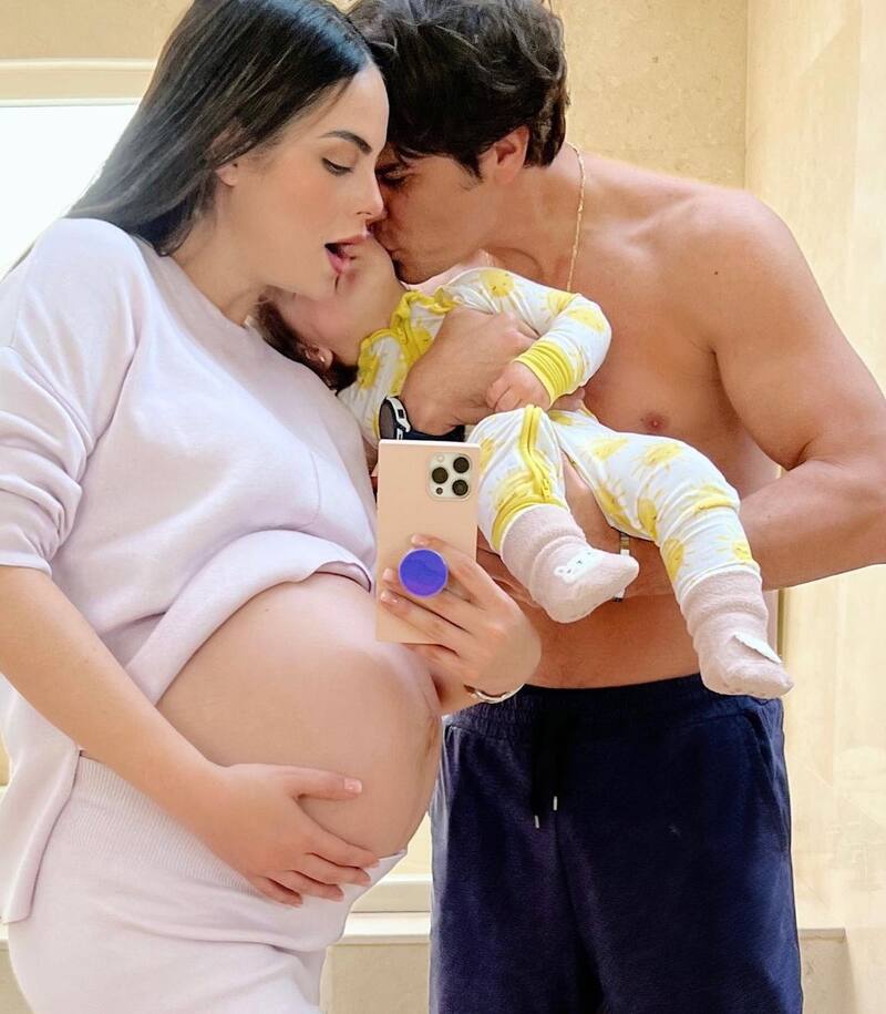 Ximena Navarrete mostró cómo fue el primer encuentro entre Xime y su bebé - Créditos: Instagram