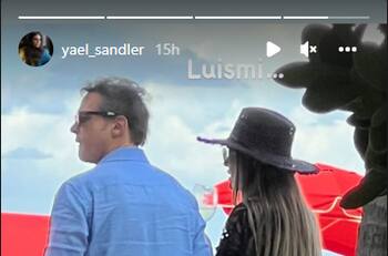 Luis Miguel fue captado en Miami con una atractiva y misteriosa mujer