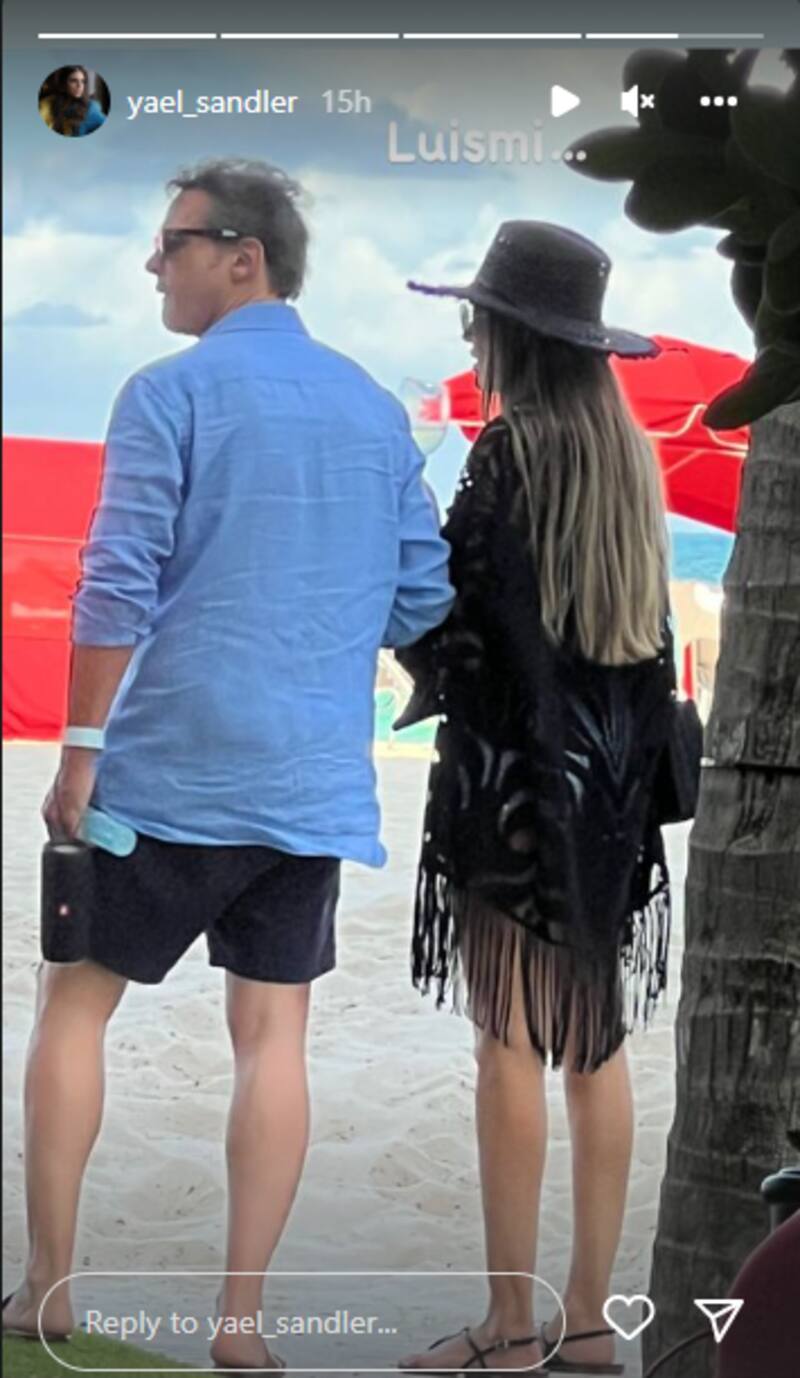 Luis Miguel es captado con misteriosa mujer - Créditos: Instagram