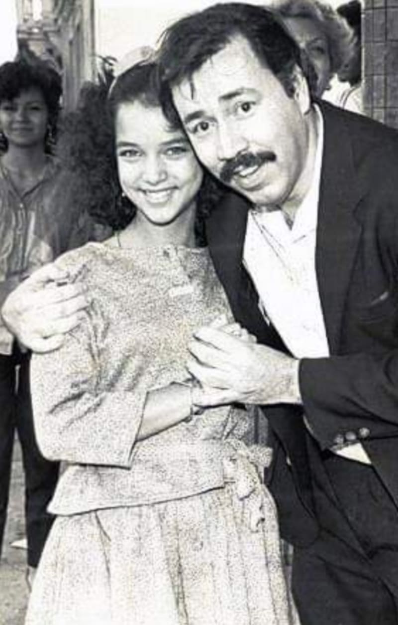 La actriz en "Yo sé que mentía"