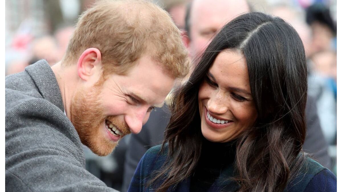 Príncipe Harry y Meghan Markle.