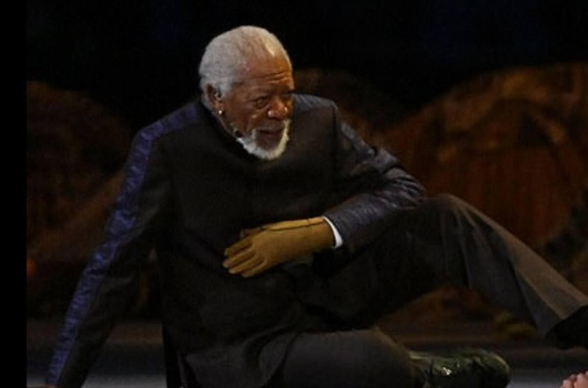 Durísimas críticas contra Morgan Freeman por su papel en la apertura de Qatar 2022