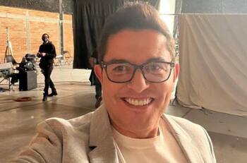 Ernesto Laguardia sufrió grave accidente y tiene tres fracturas