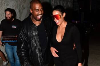 Mientras Kim Kardashian clama el divorcio, Kanye West se divierte con su nueva novia, clon de su ex