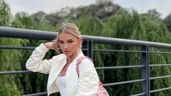 Irina Baeva sigue viendo detalles sobre su vestido de novia aunque no tiene fecha para casarse