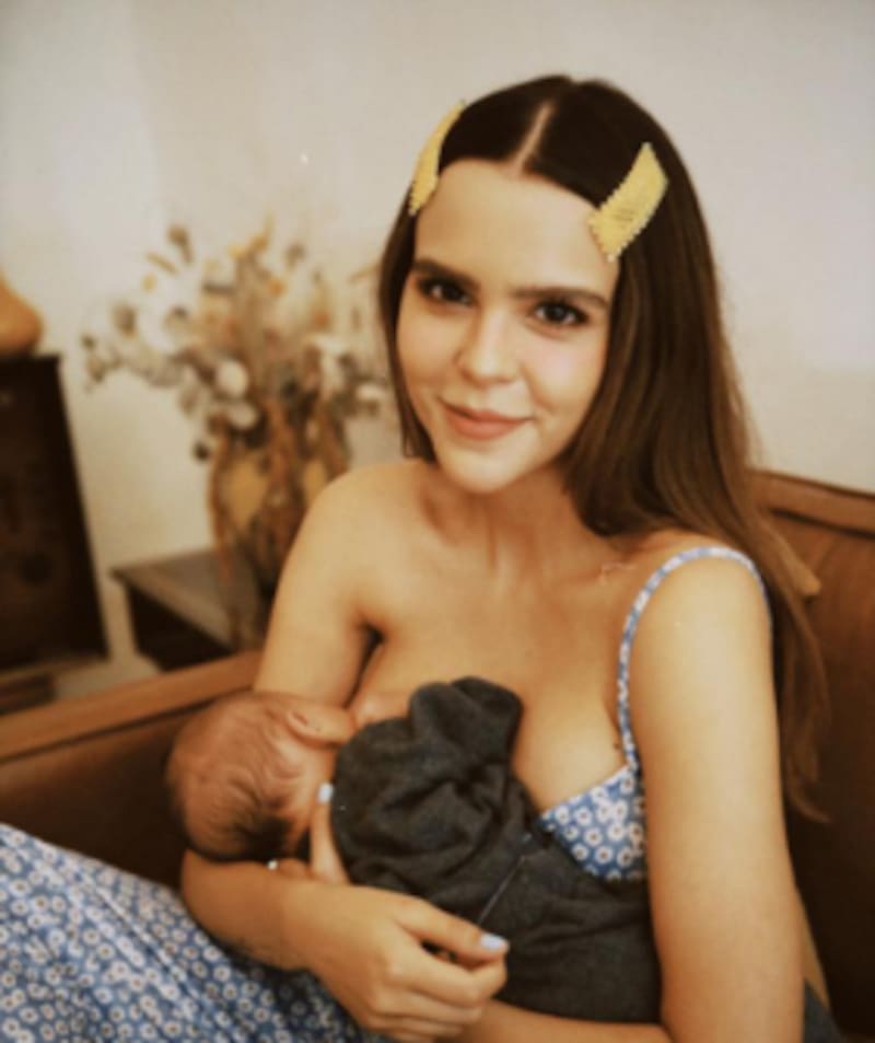 Yuya celebra los siete meses de Mar y lo muestra en las redes sociales - Créditos: Instagram