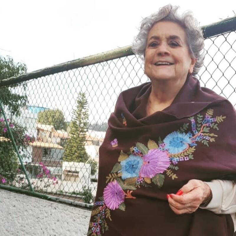 Queta Lavat se encuentra hospitalizada por una trombosis - Créditos: Instagram