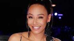 El bochorno de Mel B con su escote cuando el príncipe William le entregó medalla real