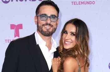 ¿Celos? Miguel Varoni reaccionó a coqueto mensaje de que dejó Catherine Siachoque a otro actor
