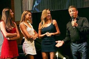 Hijas de Sylvester Stallone quieren ser las nuevas Kardashians