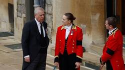 El príncipe Andrés es captado en Royal Lodge cabalgando con el semblante decaído