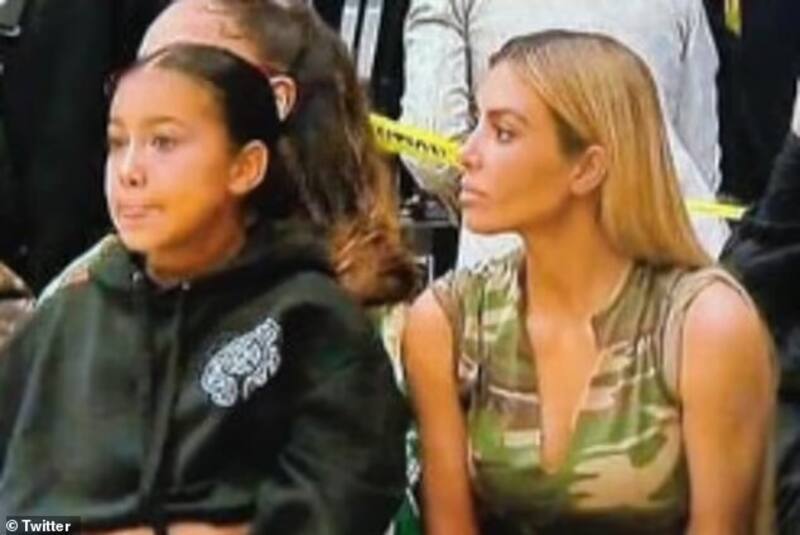 Kim y North se divirtieron en el juego - Créditos: Twitter