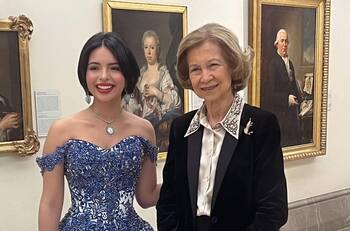 El error de Ángela Aguilar que rompió el estricto protocolo real al conocer a la reina Sofía