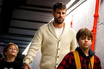 Gerard Piqué separará a sus hijos de Shakira y los llevará nuevamente a Barcelona