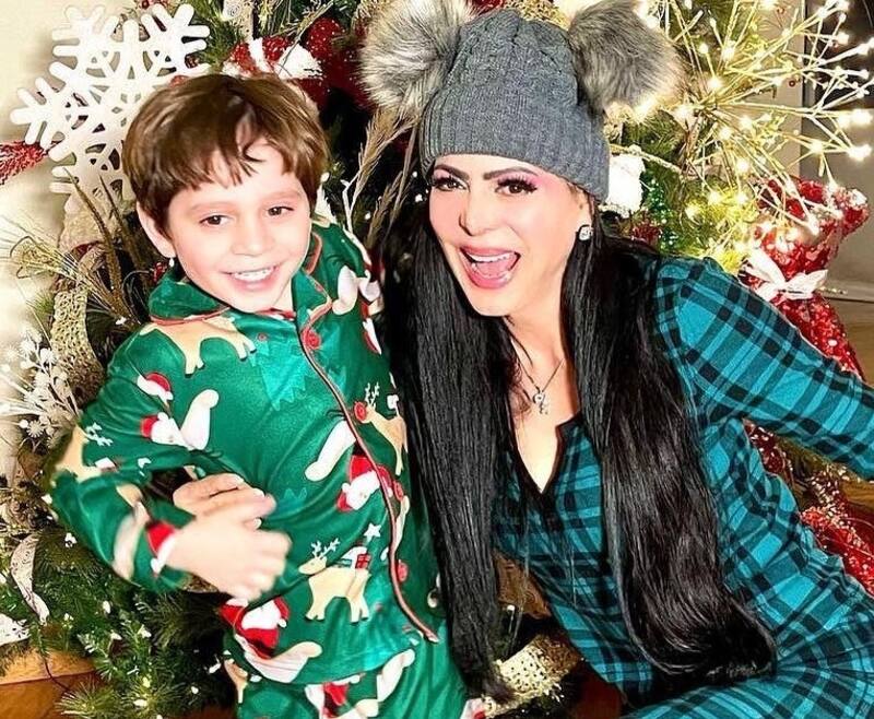 Maribel Guardia se deja ver muy feliz al lado de su nieto, José Julián - Créditos: Instagram
